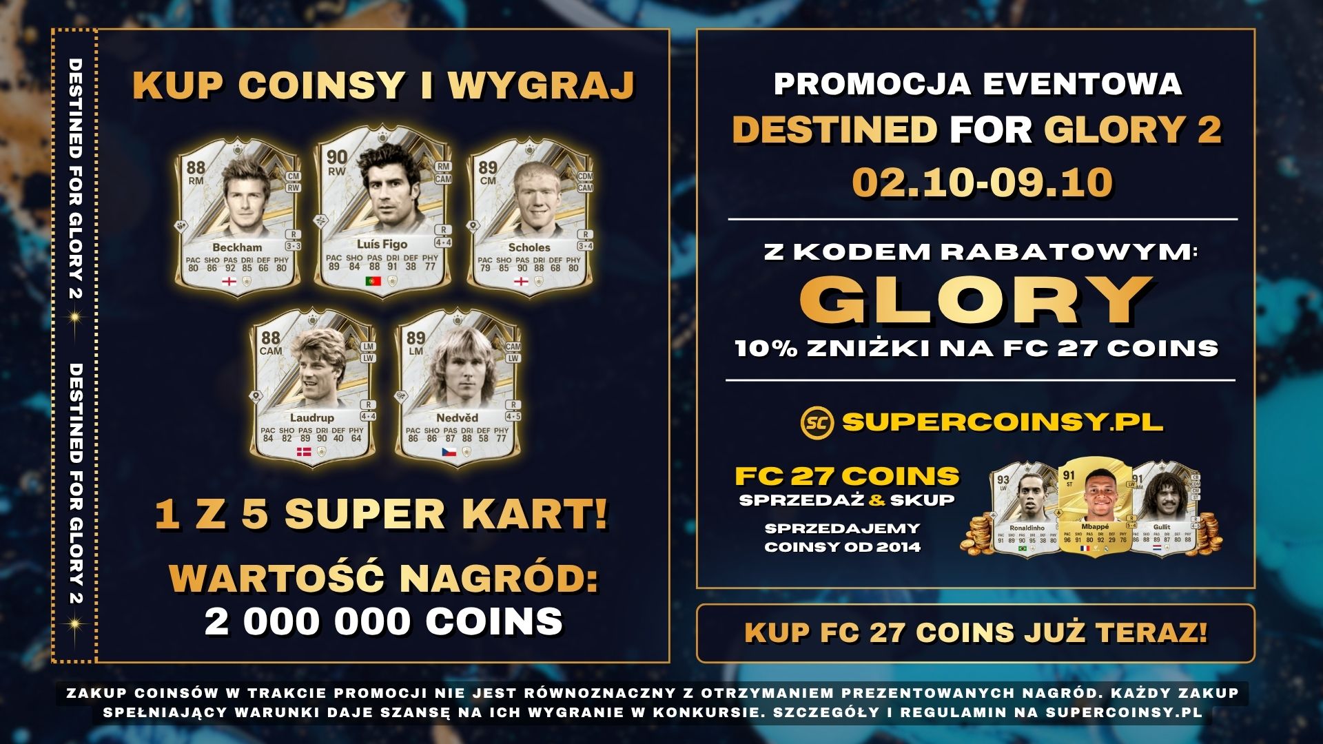 DESTINED FOR GLORY 2 Promocja